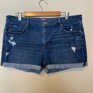 Loft jean shorts